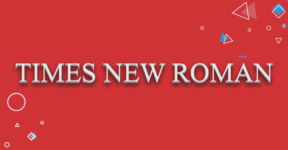 times-new-roman